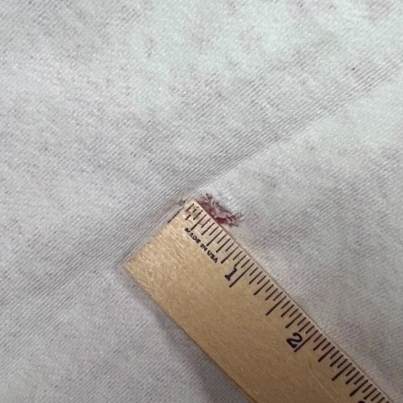 BUM Worker Gear Womens LG Button Up Shirt 90's Red & White Snowflake Print - Picture 9 of 12